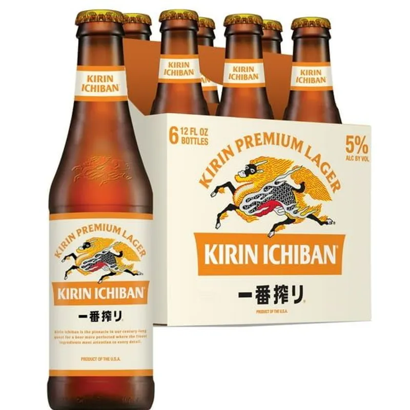 Kirin Ichiban Lager view 1