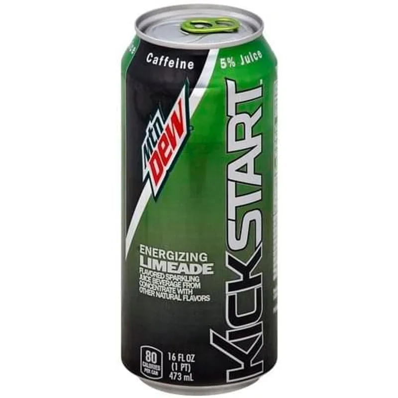 Mountain Dew Kickstart Limeade view 1