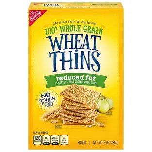 Nabisco Wheat Thins Reduced Fat Box