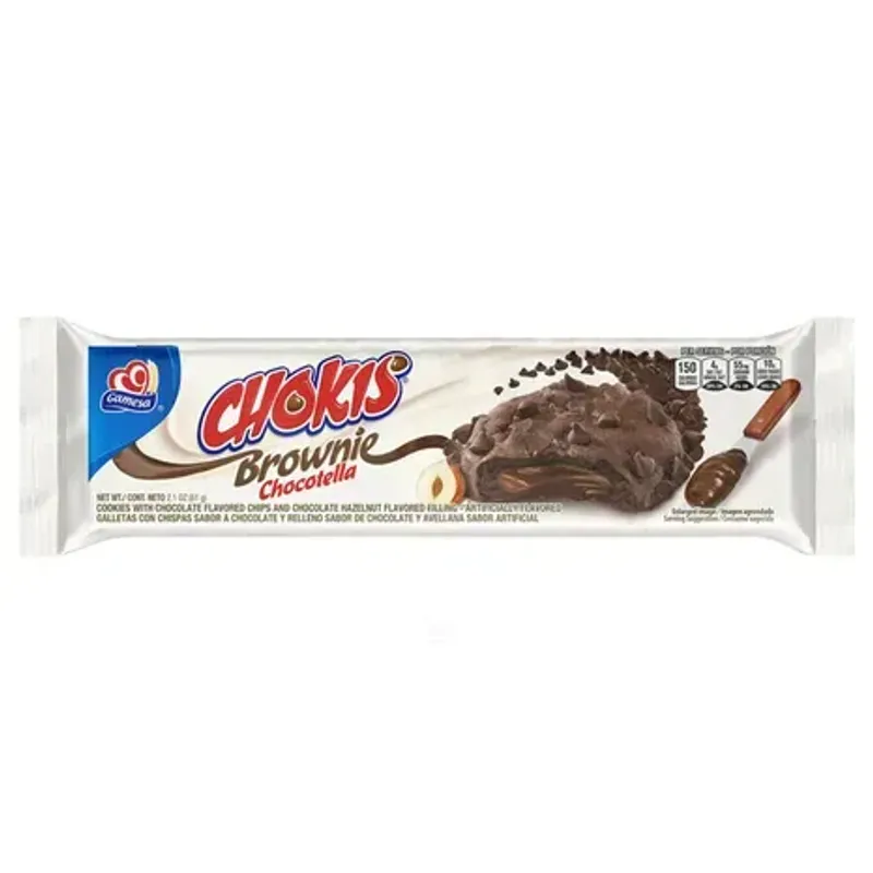 Gamesa Chokis Brownie Chocotella view 1