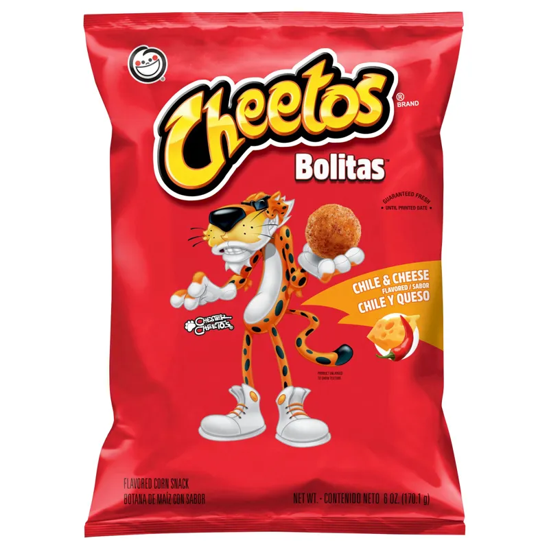 Cheetos Bolitas Chile & Cheese view 1
