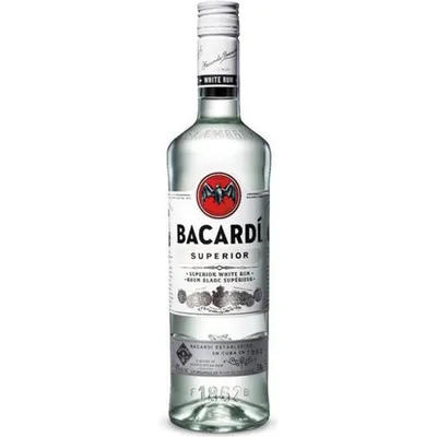 Bacardi Superior Light Rum 1L