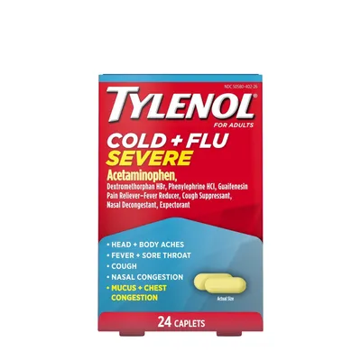 Tylenol Cold & Flu Severe 24 Caplets