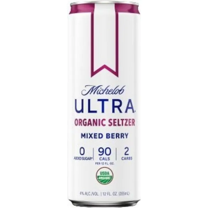 Michelob Ultra Organic Seltzer Wild Berry view 1