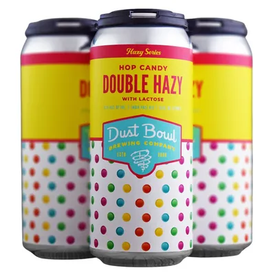 Dust Bowl Brewing Co. Hop Candy Double Hazy IPA 16oz can 4-pack