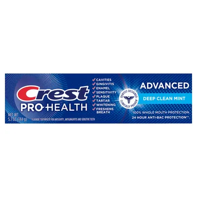 Crest Pro-Health Advanced Deep Clean Mint Toothpaste 5.9 oz