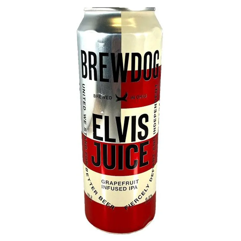 BrewDog Elvis Juice Grapefruit-Infused IPA view 1