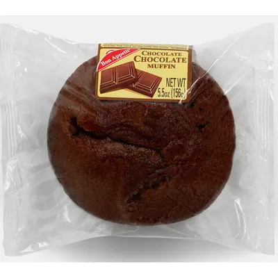 Bon Appetit Chocolate Chocolate Muffin 5 oz