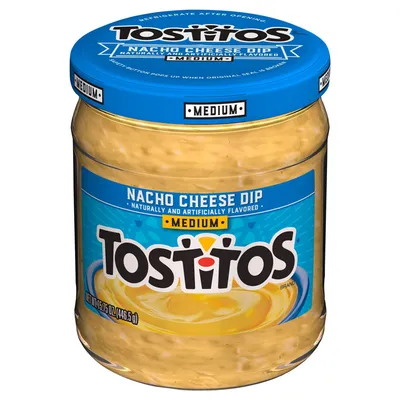 Tostitos Nacho Cheese Dip Medium 15.75 oz Jar