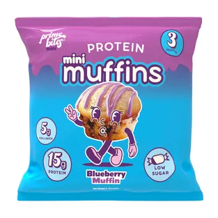 Prime Bites Blueberry Mini Protein Muffins