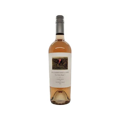 The Language of Yes Les Fruits Rouges Rosé 2023 750 mL