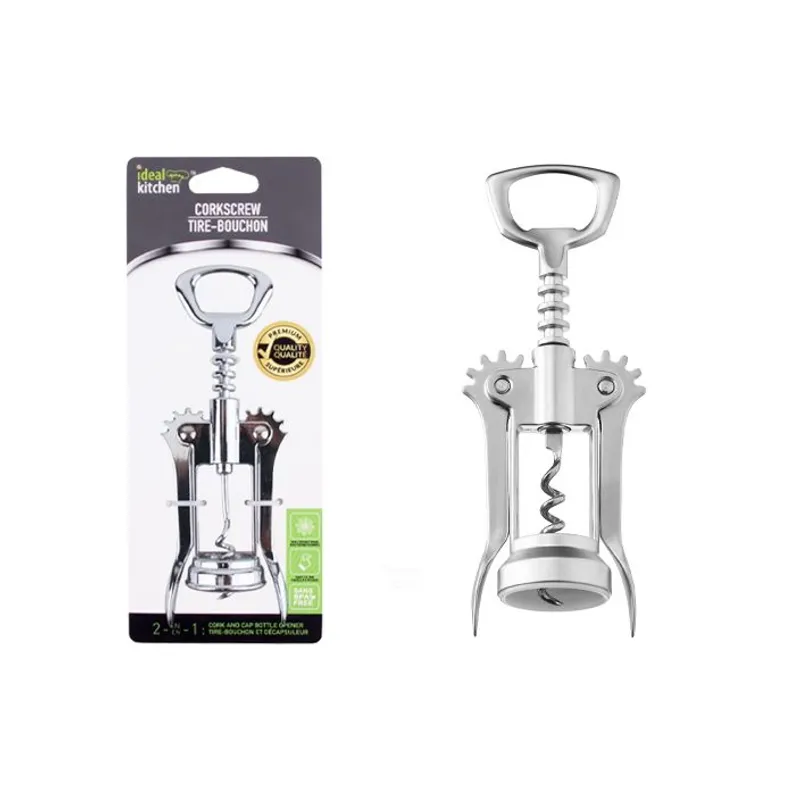 Ideal Kitchen Stainless Steel Corkscrew Wine Opener view 1