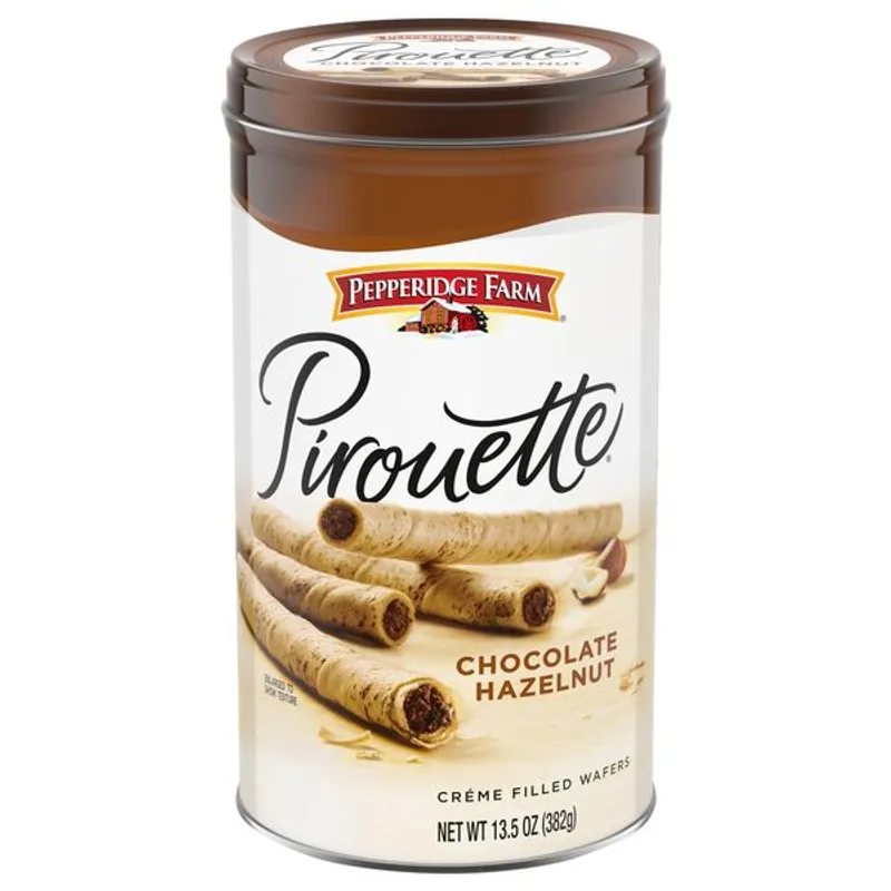 Pirouette Chocolate Hazelnut Crème-Filled Wafers view 1