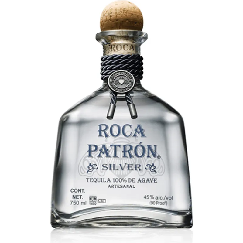 Roca Patron Silver Tequila view 1