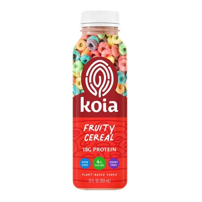 Koia Fruity Cereal Protein Shake 12 oz Bottle