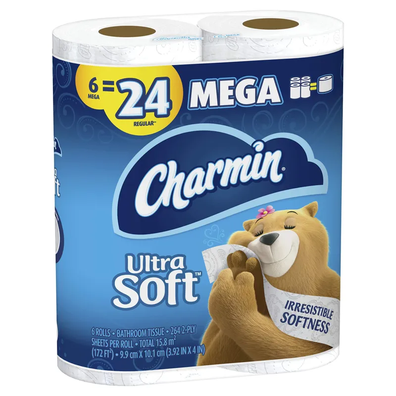 Charmin Ultra Soft Bath Tissue view 1