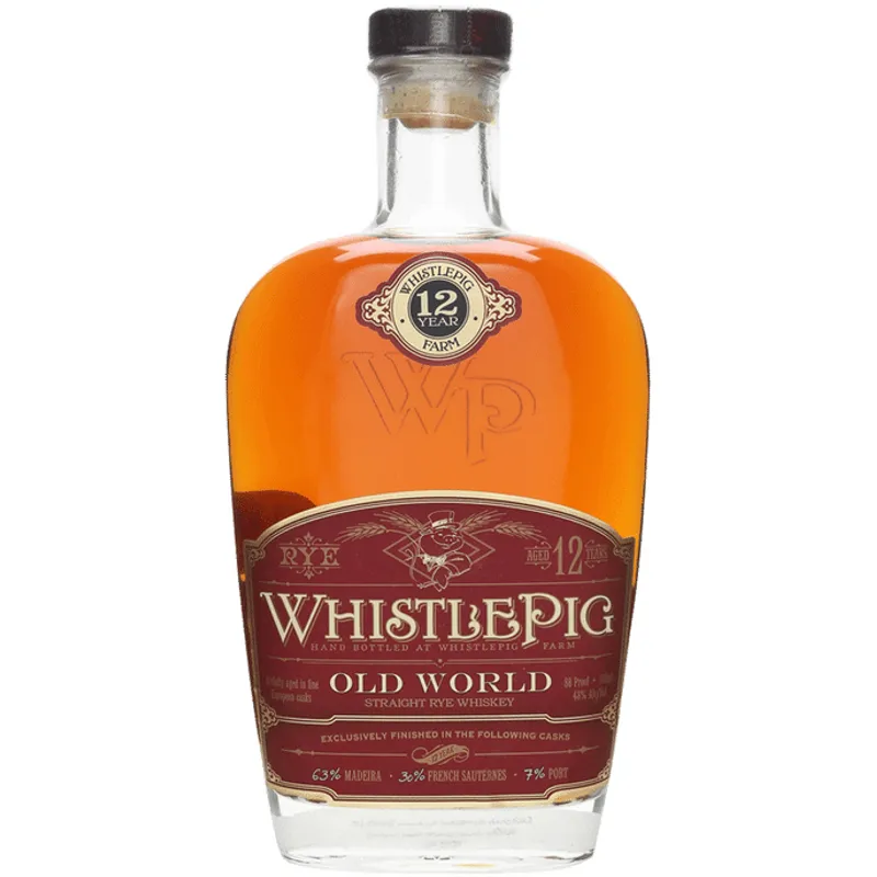 WhistlePig 12 Year Old World Rye view 1