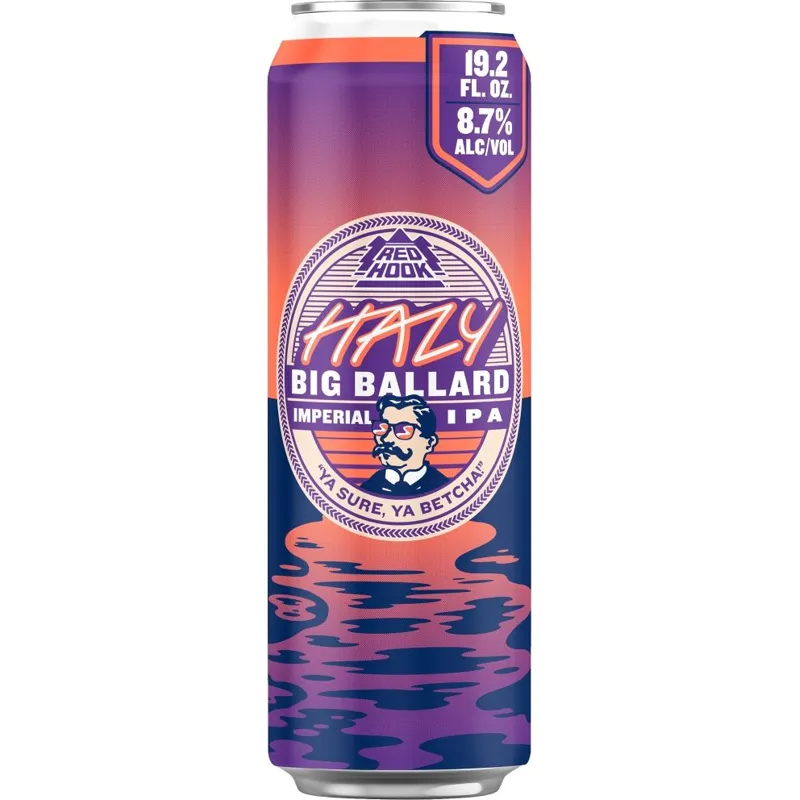 Redhook Hazy Big Ballard Imperial IPA view 1