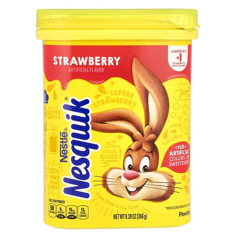 Nestle Nesquik Strawberry Powder view 1