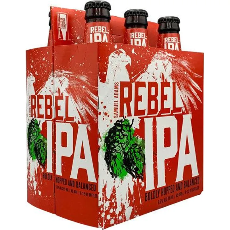 Samuel Adams Rebel IPA view 1