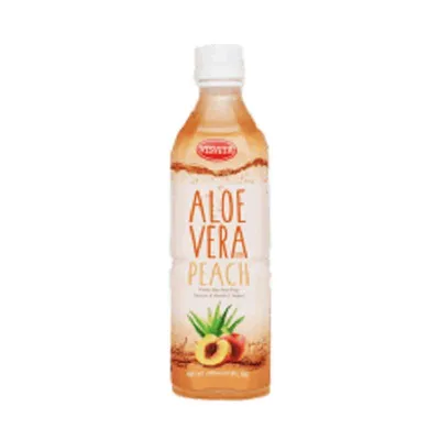Visvita Aloe Vera Peach 16.9 oz Bottle