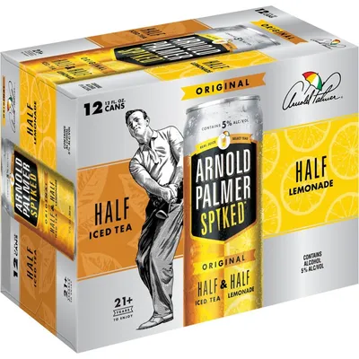 Arnold Palmer Spiked Half & Half Original 12 Pack 12 oz Cans