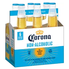 Corona Non Alcoholic - 6 Pack 12oz Bottles