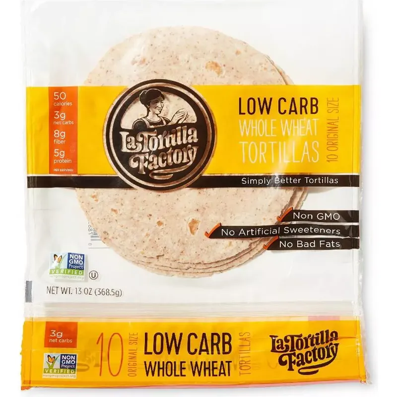 La Tortilla Factory Low Carb Whole Wheat Tortillas view 1