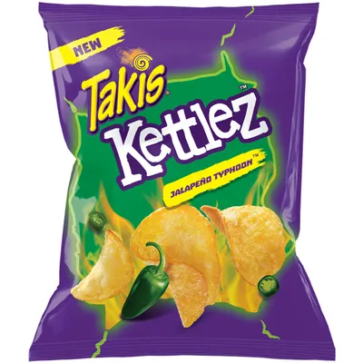 Takis Kettlez Jalapeno Typhoon 2.5 oz Bag