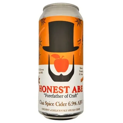 Honest Abe Chai Spice Cider 4 Pack 64 oz