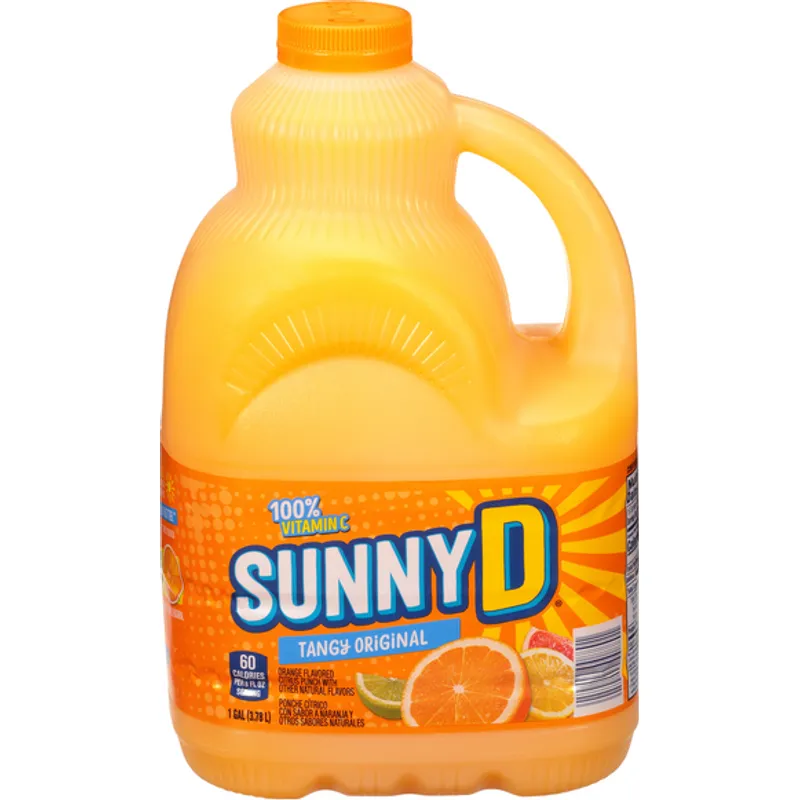 Sunny D Orange Flavored Citrus Punch Tangy Original view 1