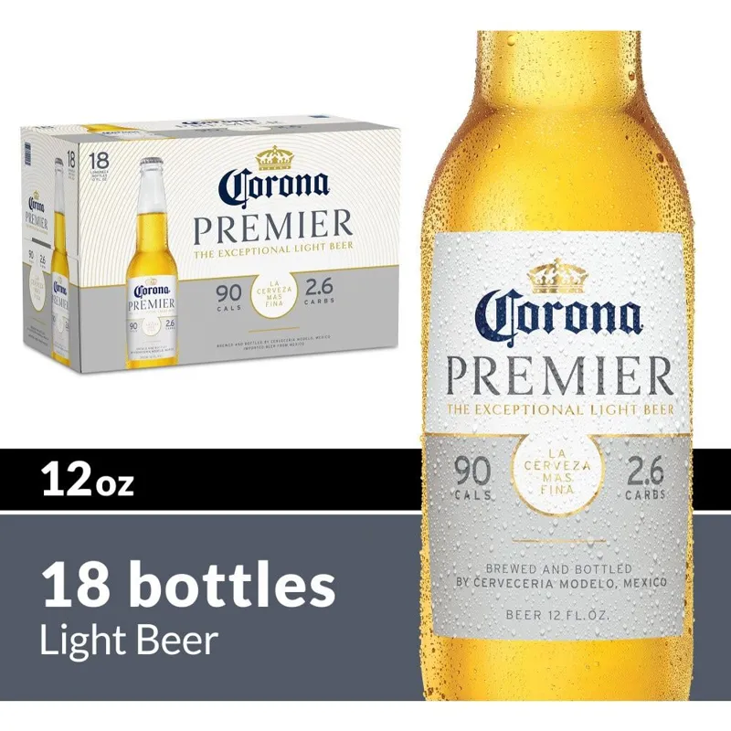 Corona Premier Lager Beer view 1