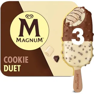 Magnum Cookie Duet Ice Cream Bars Box