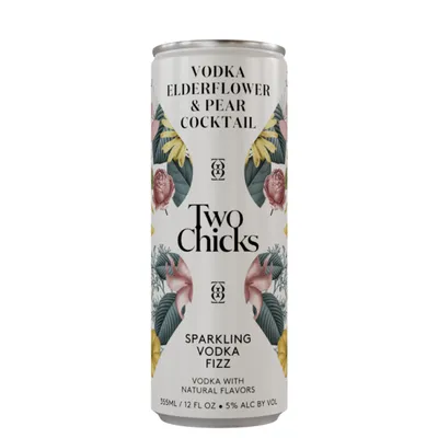 Two Chicks Sparkling Vodka Fizz 355 mL