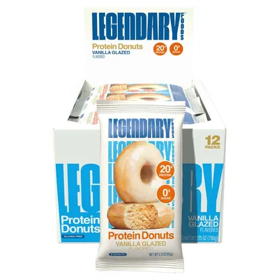Legendary Foods Vanilla Glazed Protein Donut 2.2 oz