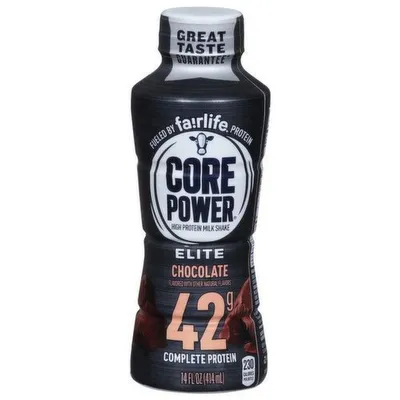 Fairlife Core Power Elite Chocolate Protein Shake 42g Protein 14 oz Bottle