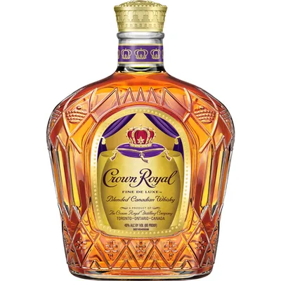 Crown Royal Fine De Luxe Blended Canadian Whisky 750ml