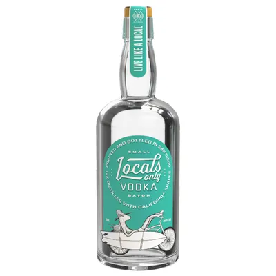 Locals Only Small Batch Vodka 750ml