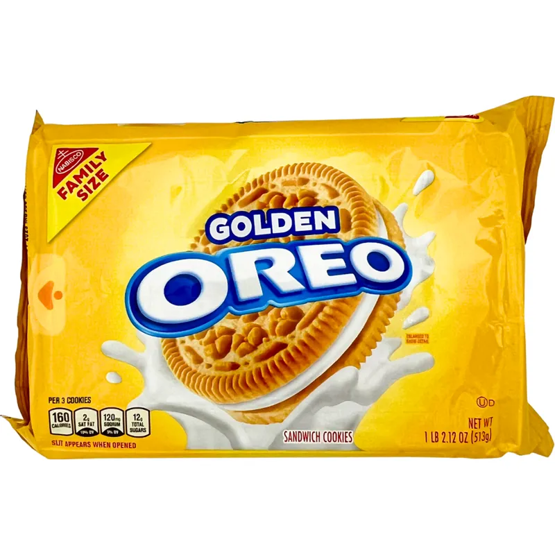 Oreo Sandwich Cookies Golden view 1