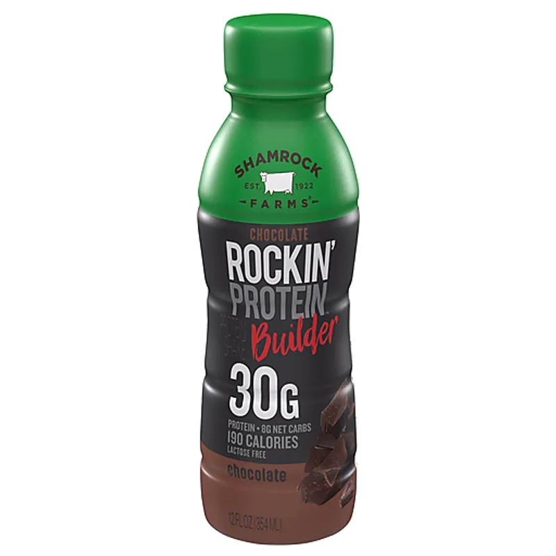 Shamrock Farms Rockin' Protein Builder Chocolate Protein Shake view 1