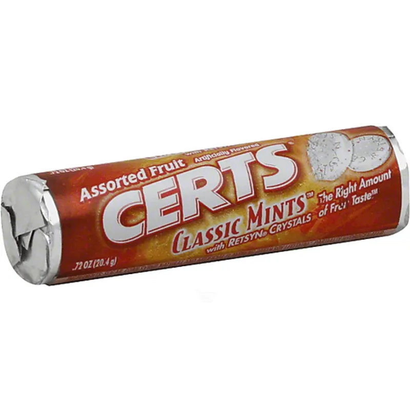 Certs Assorted Fruit Mints view 1