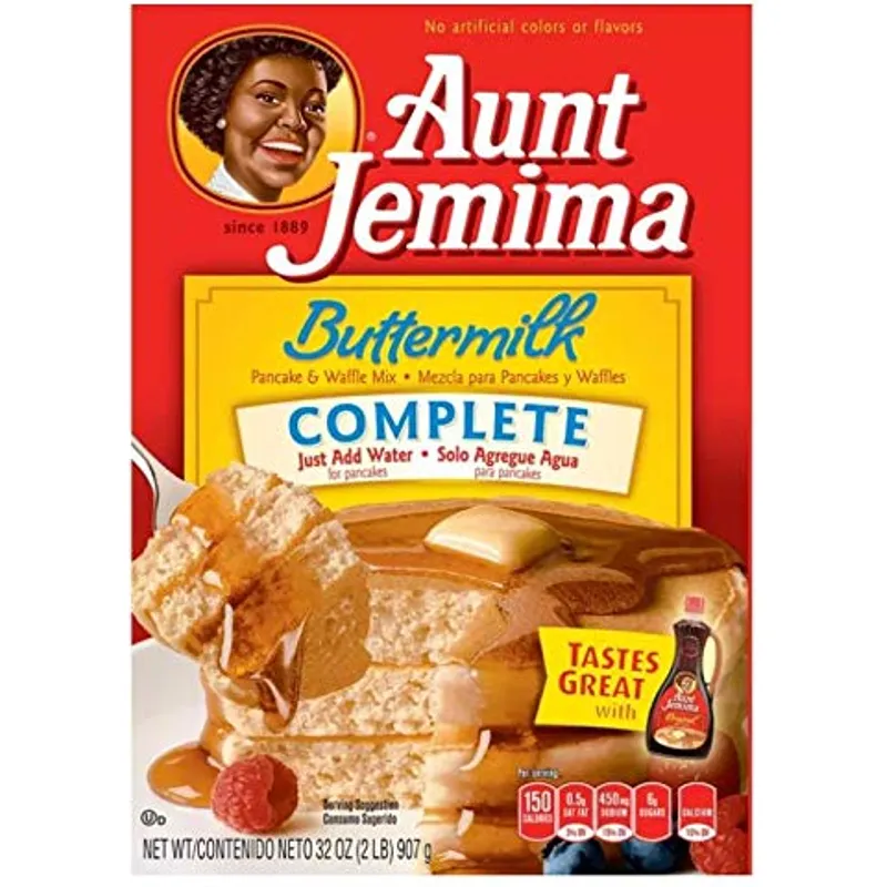 Aunt Jemima Buttermilk Complete Pancake & Waffle Mix Box view 1