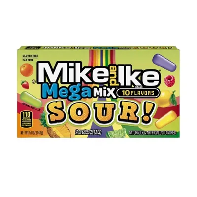 Mike and Ike Mega Mix Sour 5 oz