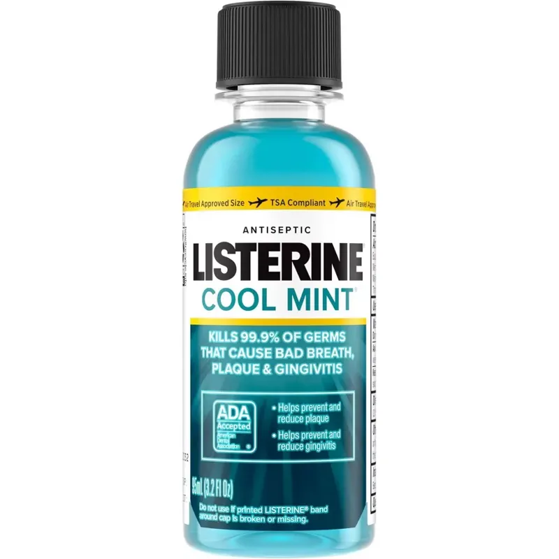 Listerine Cool Mint Adult Mouthwash Plastic view 1