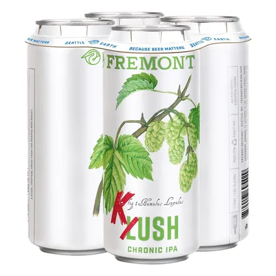 Fremont Brewing Kush Chronic IPA 4-pack 16 oz cans