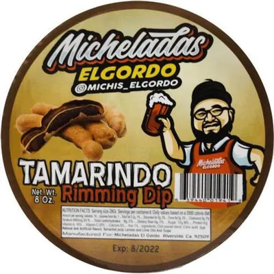 Micheladas El Gordo Tamarindo Rimming Dip 8 oz Can