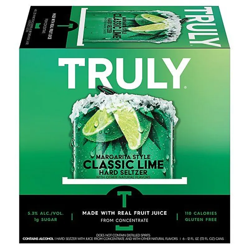 Truly Classic Lime Margarita Hard Seltzer view 1