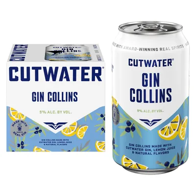 Cutwater Gin Collins 12 oz Can