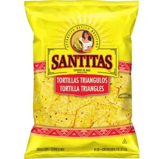 Santitas Yellow Corn Tortilla Triangles