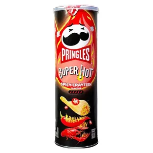 Pringles Spicy Crayfish Super Hot Flavor